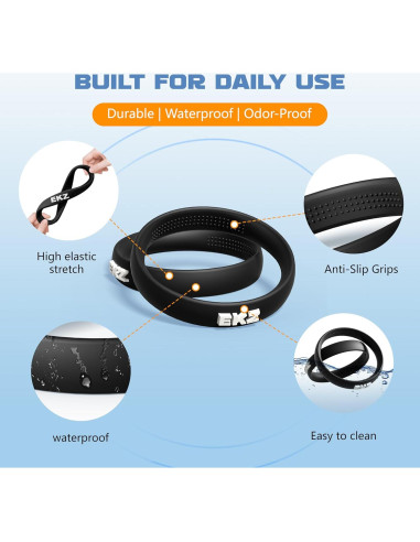 Correa de Rodilla de Silicona EKZ - Soporte Ergonómico Mediano