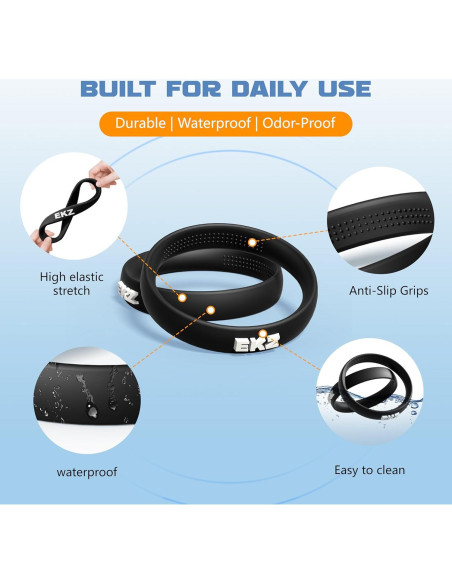 Correa de Rodilla de Silicona EKZ - Soporte Ergonómico Mediano