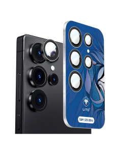 Protector de Lente de Cámara LITO para Galaxy S25 Ultra - Titanio y Vidrio Corning 9H