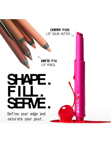 Mantequilla de Color de Labios about-face Berry Smash 1.7g