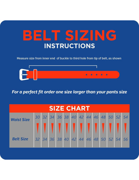 Cinturón de Cuero F&L CLASSIC para Hombres 3.81 cm Negro