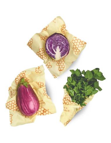 Envolturas de Cera de Abeja Bee's Wrap 3PK Grande 33x36cm