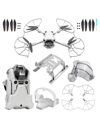 Kit de Accesorios Craznick Mini 4 Pro: Hélices, Protectores y Más