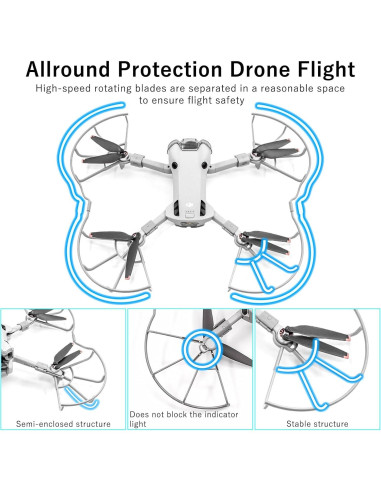 Kit de Accesorios Craznick Mini 4 Pro: Hélices, Protectores y Más
