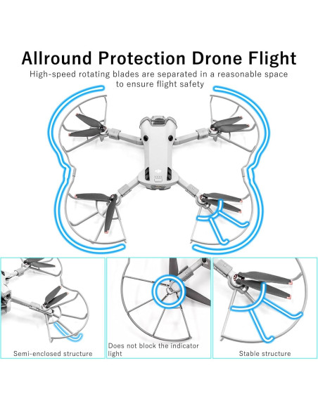 Kit de Accesorios Craznick Mini 4 Pro: Hélices, Protectores y Más