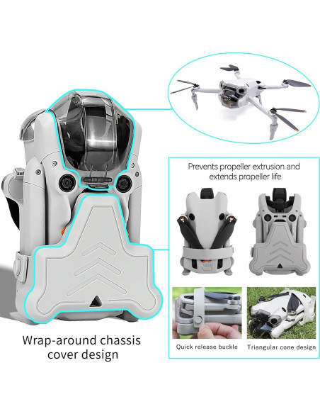 Kit de Accesorios Craznick Mini 4 Pro: Hélices, Protectores y Más
