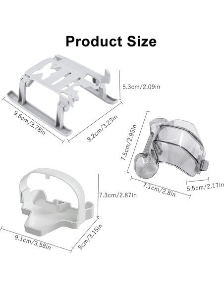 Kit de Accesorios Craznick Mini 4 Pro: Hélices, Protectores y Más