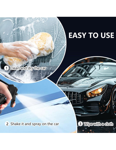 Spray Cerámico 3-en-1 Jocecury - Hidrofóbico, 370g