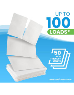 Hojas de detergente ecológicas Clean Elements 50 unidades 2