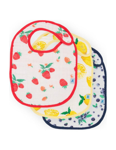 Babero Clásico Premium Little Unicorn 3 Piezas Algodón