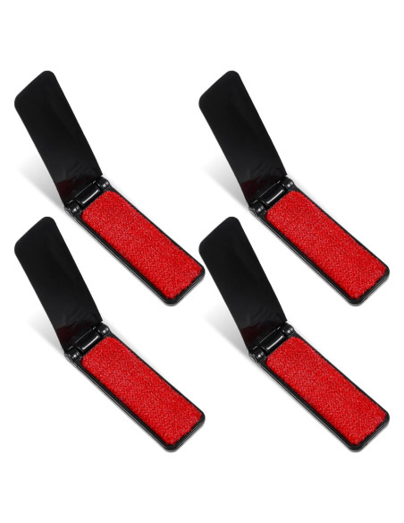 4 Cepillos Quitapelusas Plegables YQQYG Portátiles Reutilizables