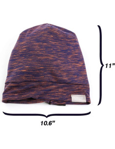 Gorro de Sueño para Niños ELIHAIR Rosa Violeta Ajustable 2