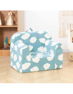 Silla de Espuma Ultra Suave ALIMORDEN para Niños Azul 2