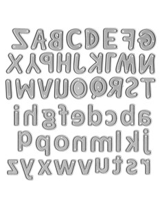 Troqueles de Corte de Letras de Metal Belamour 26 Piezas