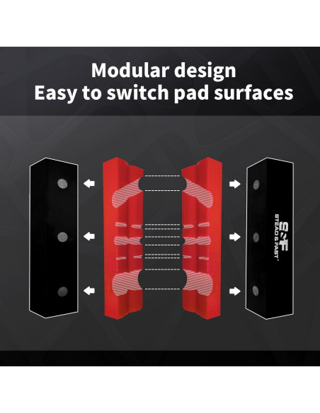 Mandíbulas Blandas S&F STEAD & FAST 4.5" (11.43 cm) TPU