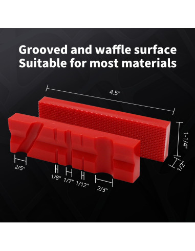 Mandíbulas Blandas S&F STEAD & FAST 4.5" (11.43 cm) TPU