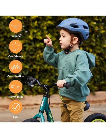 Bicicleta de Equilibrio Retrospec Cub Plus para Niños 18 Meses a 4 Años