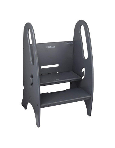 Escalera Creciente 3 en 1 Pequeños Socios para Niños - Gris Earl