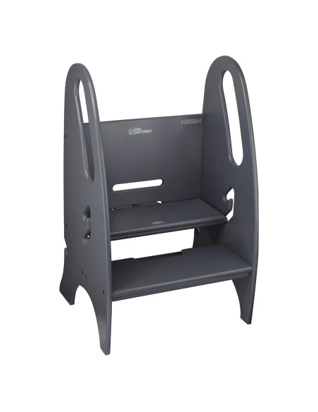 Escalera Creciente 3 en 1 Pequeños Socios para Niños - Gris Earl