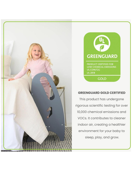 Escalera Creciente 3 en 1 Pequeños Socios para Niños - Gris Earl