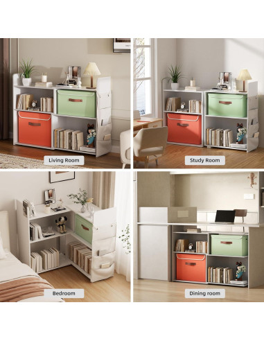 Estantería Modular de Madera Pioncrey 81 cm con Gabinetes