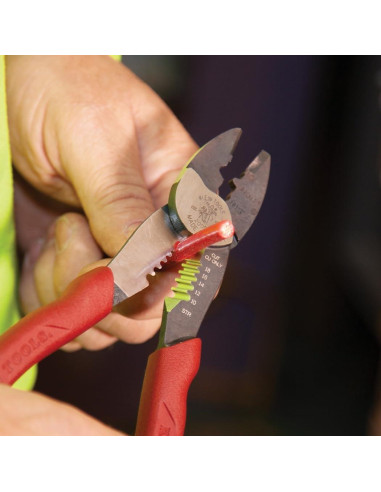 Cortador Crimpador Desforrador Klein Tools 2005N 10-18 AWG