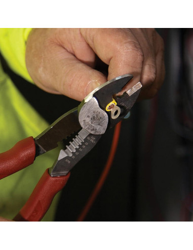 Cortador Crimpador Desforrador Klein Tools 2005N 10-18 AWG