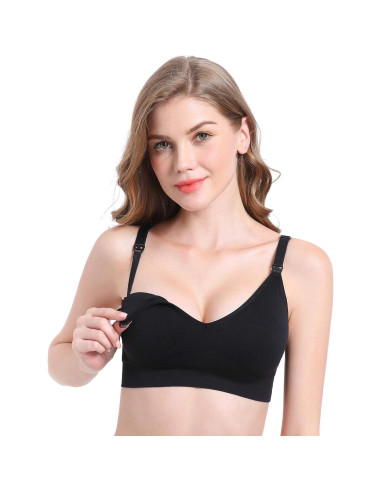 Sujetador de Lactancia Suekaphin 5pack Sin Aros V Cuello