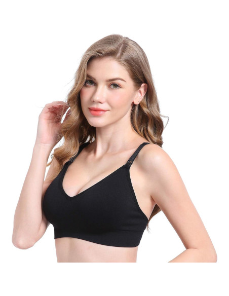 Sujetador de Lactancia Suekaphin 5pack Sin Aros V Cuello