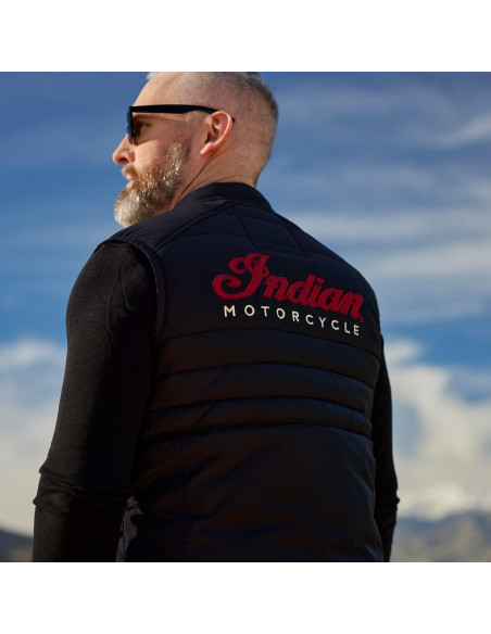 Chaleco Térmico para Hombre Indian Motorcycle 3X Negro