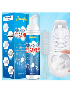 Kit de Limpieza de Zapatos HORSEFISH 191g con Cepillo y Toalla