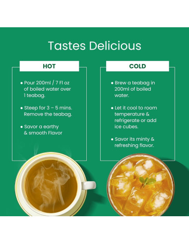 Té Negro de Albahaca Sagrada Teaniru - 30 Bolsitas Orgánicas