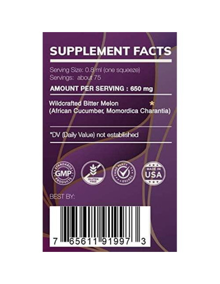 Extracto Herbal Sin Alcohol Melón Amargo HerbEra 59 ml