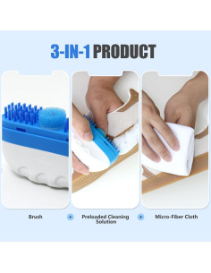 Kit Limpiador de Zapatillas 3 en 1 Simple Life - Viaje 2