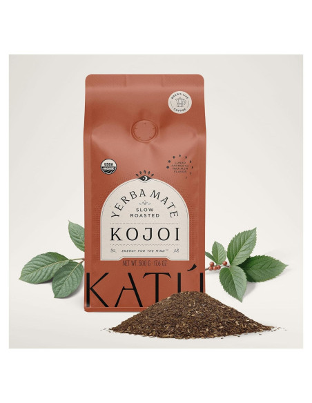 Té de Yerba Mate Orgánico Kojoi Premium 500g - Tostado Lento