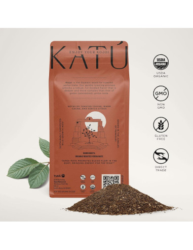 Té de Yerba Mate Orgánico Kojoi Premium 500g - Tostado Lento