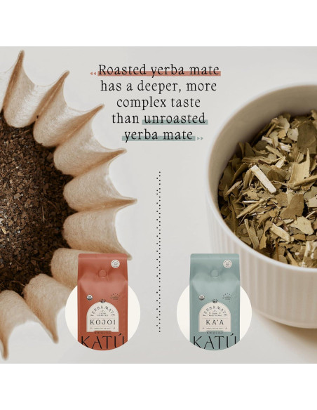 Té de Yerba Mate Orgánico Kojoi Premium 500g - Tostado Lento