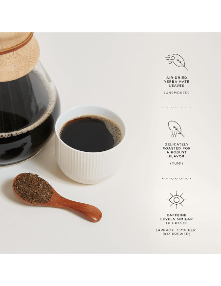 Té de Yerba Mate Orgánico Kojoi Premium 500g - Tostado Lento