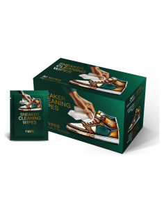 Toallitas Limpiadoras para Zapatillas TOALLITAS - Doble Textura - 30 Unidades
