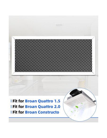 Filtro de Intercambiador de Aire Xumdovipu SV02300, Paquete de 2 Filtro de Intercambiador de Aire Xumdovipu SV02300, Paquete de 2