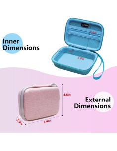 Funda LTGEM para KODAK Smile+ Cámara Digital 2-en-1 Fucsia 2