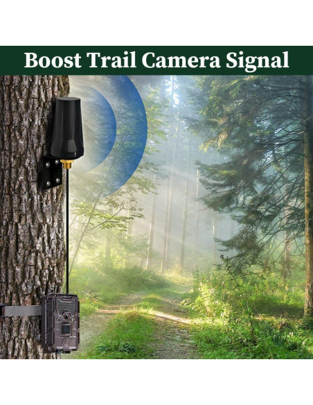 Antena Celular Bingfu 4G LTE RP-SMA para Cámara de Caza