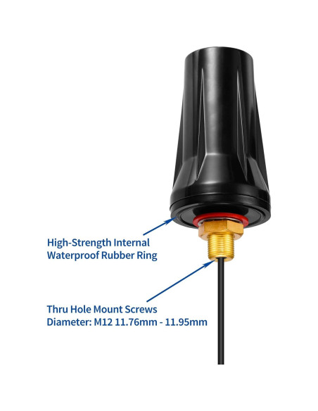 Antena Celular Bingfu 4G LTE RP-SMA para Cámara de Caza