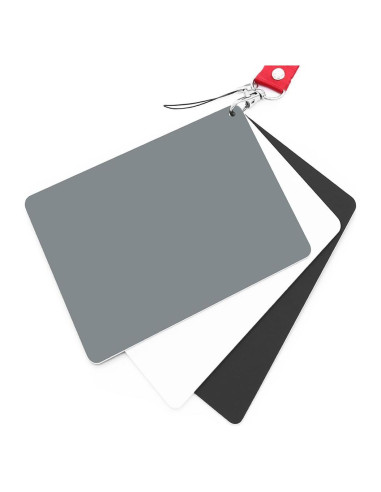 Tarjeta de Balance de Blancos Anwenk Gris 18% 13.5x18.5cm