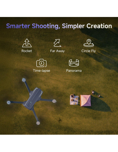 Dron Ameta S20 Pro 4K GPS con cámara 13MP y 50 min vuelo