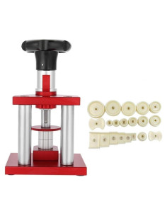 Herramienta de Prensa de Reloj Vobumix con 20 Troqueles