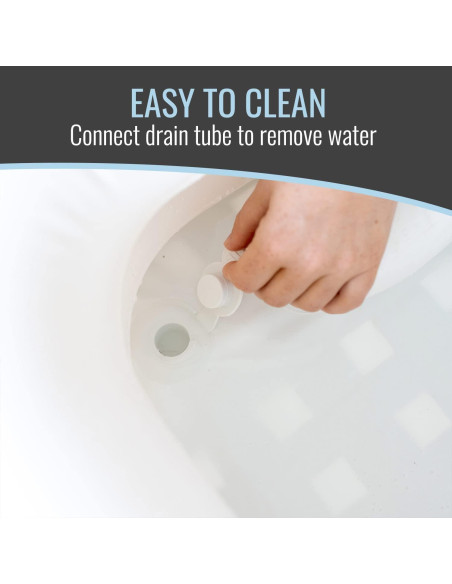 Cuenca de Champú Inflable DMI para Lavado de Cabello 61x51cm