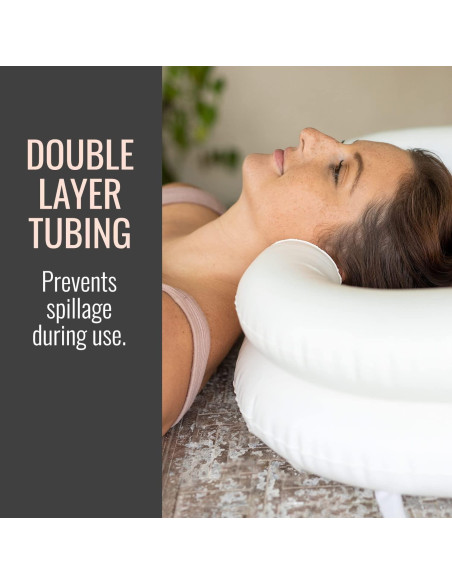 Cuenca de Champú Inflable DMI para Lavado de Cabello 61x51cm