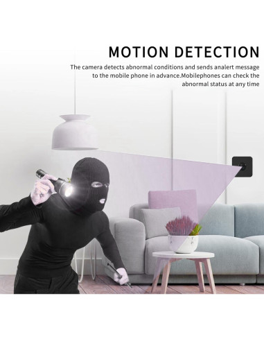 Cámara Oculta Mini Inalámbrica HD 720p Sunggo con Visión Nocturna