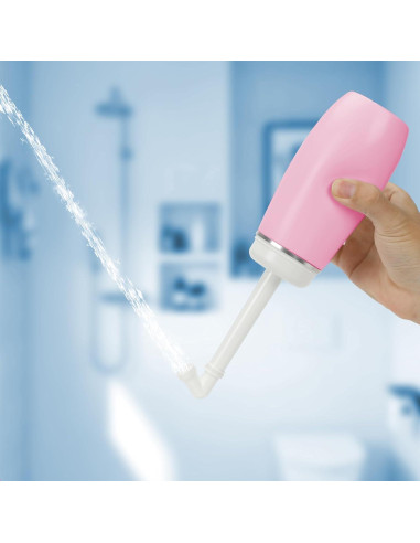 Bidet Portátil de Viaje The Iqbal Things 400ml Rosa